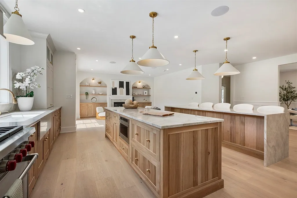 Hardwood flooring installation project by Paulista General Contractors"